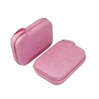 Sac de rangement cosmétique portable grande capacité en EVA avec séparateurs ajustables pour le voyage, les articles de toilette et le rangement de bijoux