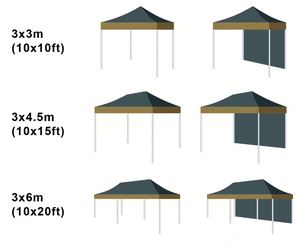 Pop up Event <b>Canopy</b> <b>Tent</b> Waterproof Outdoor Marquee Gazebo Custom Logo Printing for Promotion Trade Show Exhibition Advertising - Product Image 4