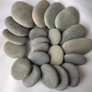 Piedras naturales artesanales personalizadas EN71 Material seguro <span class=keywords><strong>para</strong></span> <span class=keywords><strong>niños</strong></span> certificado colores vibrantes guijarros de pintura pintados - Product Image 3