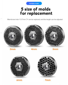 Kleine Huhn Kaninchen Fisch Rinder Vogel Schwein Futter Pellet Tierfutter Pellet Maschine für Weiden farmen - Product Image 6