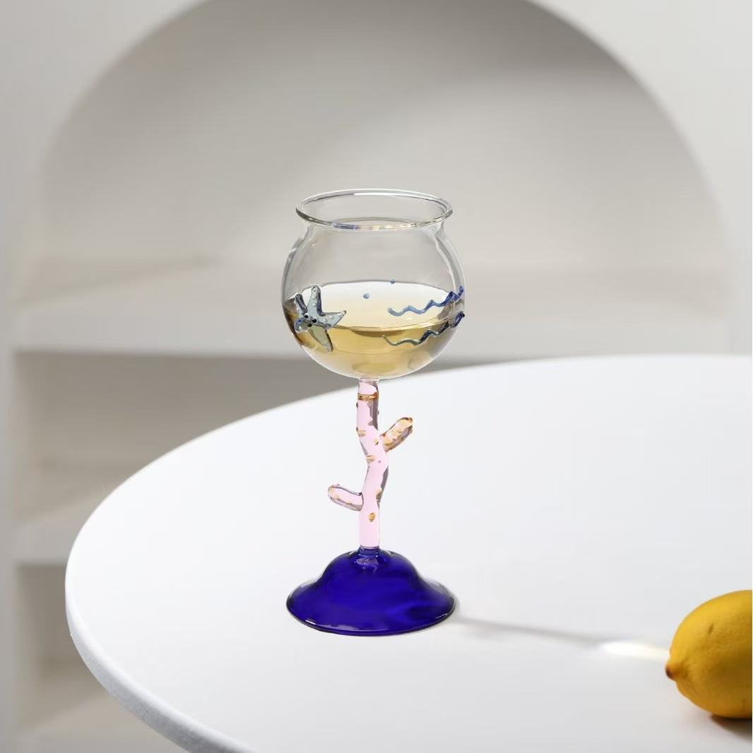 Étoile de mer à la frontière bleue