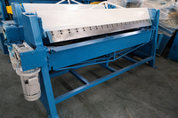 Machine pliante manuelle électrique en acier inoxydable et en aluminium de WSD-1.5 * 2500mm