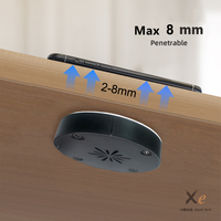 Chargeur sans fil invisible Qi2 15W maximum avec interface USB 2-8mm pour iPhone 15 Pro Max