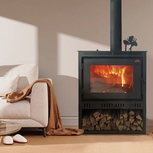 Chimenea Moderna Independiente con Vista de Tres Lados, Calefacción de 100-120, Hierro Fundido Duradero - RL-22 para Uso en Hoteles y Villas - Product Image 6