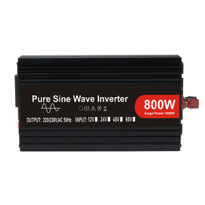 Convertisseur de voiture haute performance 1600W puissance de crête onduleur 800 watts 12 volts à 110 volts onduleurs et convertisseurs de performance - Product Image 2