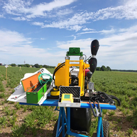 Máquina de Prueba de Penetración de Cono en Suelos CPT, Penetrómetro de Cono Estático Hidráulico Portátil de 50 kN para Pruebas de Campo