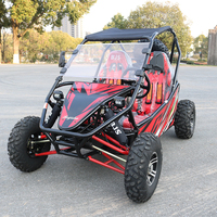 UTV à pédales de 200 cm3, buggy tout-terrain, karting avec moteur à essence 4 temps refroidi par huile, capacité de charge de 500 kg