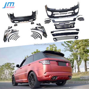 Kits de Carrocería <span class=keywords><strong>SVR</strong></span> PP, Parrilla Delantera, Parachoques Trasero Deportivo con Puntas de Escape para Land <span class=keywords><strong>Rover</strong></span> <span class=keywords><strong>Range</strong></span> <span class=keywords><strong>Rover</strong></span> <span class=keywords><strong>Evoque</strong></span>, Protección de Parachoques - Product Image 1