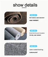 Commercial Full Pile Carpet for Office, Stairs & Bedroom, Large Area Full Coverage