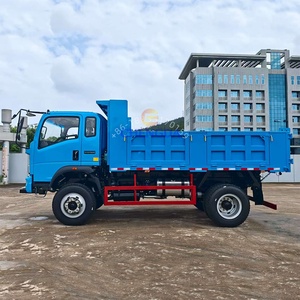 Camions à <span class=keywords><strong>benne</strong></span> basculante Howo 4*2 4*4 4wd neufs et d'occasion Sinotruk 6 8 <span class=keywords><strong>10m3</strong></span> diesel légers 5 8 10 12 15 tonnes pour la ferme, les galets, le sable, à vendre - Product Image 3