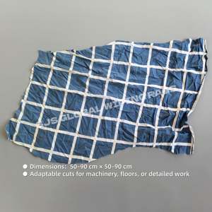 Paños de Limpieza Industriales de Algodón 100% de Alta Absorción, Ligeros, de 40-60 cm, para Eliminación de Aceite - Product Image 3