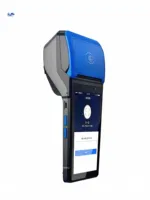 Ponsel Portabel untuk Mesin Printer Thermal Pembuat Stiker Barcode untuk Android & IOS Stok Pencetakan Perekat Persegi 80mm/s
