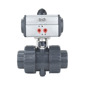 MINASEN Q621F-10S DN100 Pneumatisches UPVC/PVC-Klemm-Kugelventil Säure-Alkali-Korrosionsbeständig PTFE-Dichtung 1,6Mpa -20~+150 - Product Image 1