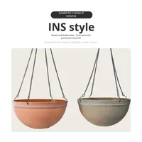 Kit de suspension réglable pour plantes, support de pot en plastique avec crochets et cordes pour plantes murales et de plafond d'intérieur, logo personnalisé, fourni par l'usine