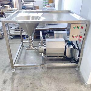 Mezclador de líquidos sólidos de acero inoxidable de grado alimenticio, mezclador de líquidos en línea, mezclador de polvo, mezclador de emulsión de polvo - Product Image 1