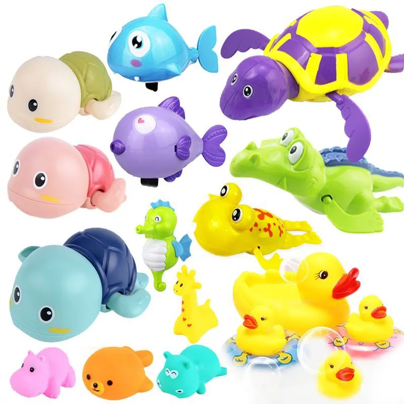 Collection of Baby Water Toys Baby Bath Products Kids Bathroom Toys DIY Track Bath Toys Boys Girls Children Gifts