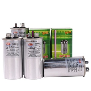 ตัวเก็บประจุฟิล์ม Linghui Cbb35 35uF 450VAC สำหรับคอมเพรสเซอร์แอร์ พร้อมกล่อง - Product Image 2