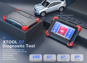 أداة تشخيص السيارات XTOOL D7 مع أكثر من 26 خدمة، ماسح ضوئي تلقائي OBD2 لبرمجة الحاقن/المفتاح وبرمجة نظام منع الحركة - Product Image 3