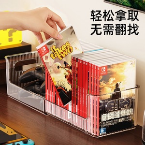 Switch Game Cartridge Storage Box With Dividers Extendable Portable Desktop Controller Organizer - Product Image 4