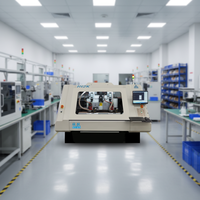 Machine de fraisage CNC haute précision pour circuits imprimés, double broche, pour la production électronique