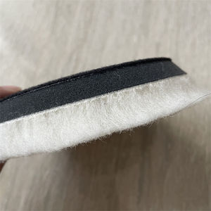 Tampon de polissage en <span class=keywords><strong>laine</strong></span> d'agneau blanc de 3 pouces pour voiture - Product Image 1
