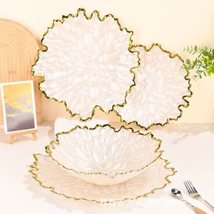 Minimalist Household Shallow Flat Plate Tableware Promotional Product Category