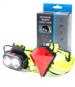 Night Running <strong>Light</strong> Led <strong>Chest</strong> Back Warning Sport Running Vest <strong>Light</strong> for <strong>Runners</strong> - Product Image 4