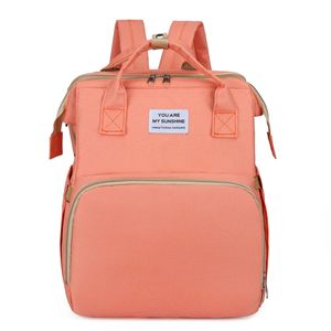 Mommy <b>Bag</b> Lightweight Portable Folding Crib <b>Bed</b> Large-capacity Travel Maternity <b>Bags</b> Baby Backpack Female Mommy Outting <b>Bag</b> - Product Image 5