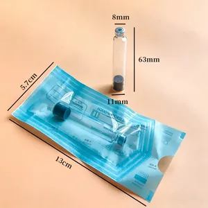 3ml Glass Cartridge Hot Stamping Rubber <b>Stopper</b> Universal Fit for Most Injection Pens Disposable Empty Liquid Storage <b>Bottle</b> - Product Image 4