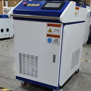 Machine de nettoyage laser automatique pour la décontamination et l'élimination de la rouille des produits métalliques