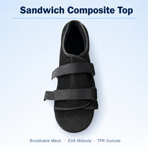 Zapatos de rehabilitación postoperatorios transpirables con suela de TPR para caminar, directos de fábrica, para Juanetes, Valgo, Fractura Escafóidea - Product Image 1