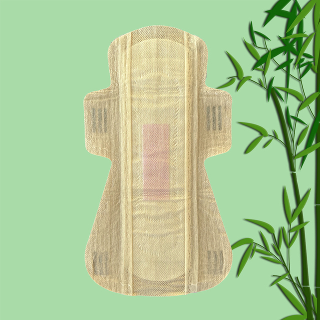 Free Sample Private Label Organic Cotton Lady Bamboo Feminine Comfort Sanitary Pads Soft Ultra Thin Sanitary Pads for Women