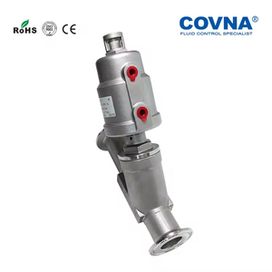 วาล์วควบคุมลมแบบมุมฉากสแตนเลสสองทางสำหรับน้ำ ไอน้ำ และลม ยี่ห้อ Covna B2Bclearance Sale - Product Image 6