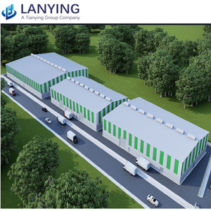 Snelle bouw metalen gebouwen geprefabriceerde stalen constructie voor stalen werkplaatsen en magazijnen - Product Image 6