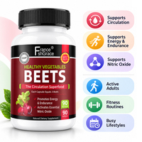Capsules personnalisées Shecome BEETS, favorisent la santé immunitaire et la santé cardiaque chez les adultes, 90 capsules, complément alimentaire BEETS pour la santé