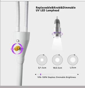 2-in-1 <b>Star</b> Design UV <b>LED</b> Light for Eyelash Grafting - Dual White Light Speed Curing - Product Image 6