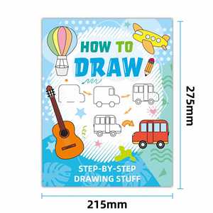 Cadeaux mignons et kawaii sur le thème <span class=keywords><strong>de</strong></span> la nourriture, matériel <span class=keywords><strong>de</strong></span> <span class=keywords><strong>dessin</strong></span> étape par étape, comment dessiner n'importe quoi pour les enfants - Product Image 6