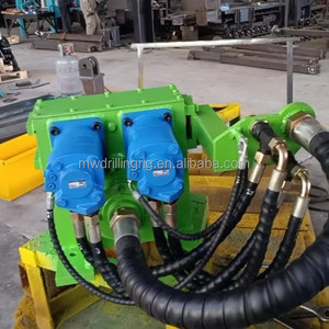 Équipement de forage hydraulique jaune pour l'exploitation minière avec composants bleus et flexibles - Product Image 6