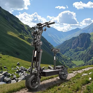 <span class=keywords><strong>Trottinette</strong></span> <span class=keywords><strong>électrique</strong></span> NFC longue portée 70-130 km, vitesse maximale 90 km/h, 10000W, 60V, 50AH, deux roues, pneus tout-terrain 13 pouces, pliable, 100 kg - Product Image 2