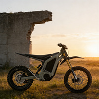 Moto électrique puissante Arctic Leopard XF PRO 12KW, moto tout-terrain électrique Arctic Leopard 95 km/h