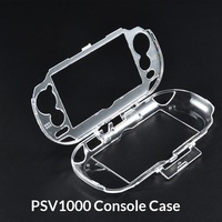 Étui de protection pour console de jeu PSV1000 PS Vita avec design en cristal