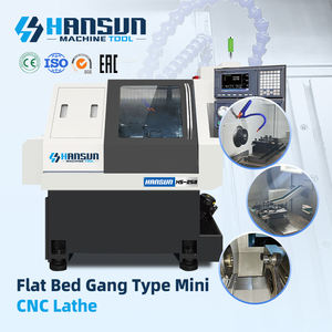Torno CNC de Cama Plana Tipo Mini de Alta Precisión y Ahorro de Energía, Modelo HS-25A - Product Image 2