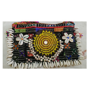 Indian Handcrafted Ladies Custom Shoulder <b>Clutch</b> Bag Women India Utility Banjara Bags Vintage Shopping Bag Wholesale Guru Kirpa - Product Image 2