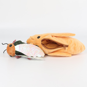 Nuovo Arrivo: Peluche Cicala Dorata 2-in-1, Giocattolo Imbottito a Forma di Cicala con Cotone PP in Poliestere - Product Image 6