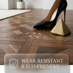 Échantillon Gratuit <span class=keywords><strong>Parquet</strong></span> en Chêne Blanc Ingénierie Premium à Clipser, Système Clic Royal Versailles, Bois <span class=keywords><strong>Exotique</strong></span>, Taille Personnalisée, Villa de Luxe - Product Image 4