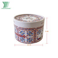 Boîtes cylindriques personnalisées en papier alimentaire pour bonbons, emballages de luxe pour chocolats, boîtes-cadeaux rondes