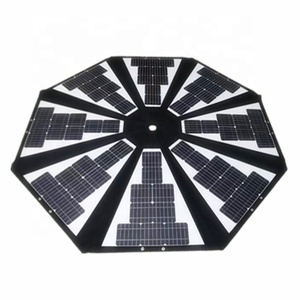 Parasol Solar Plegable de 50w 60w 100w, Panel Solar Plegable Tipo Sombrilla para Cargar Celulares en Playas - Product Image 1