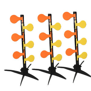 ヘビーデューティーハンドガン決闘用ツリーターゲット、射撃競技およびトレーニング用のAR500スチールパドル付き - Product Image 4