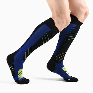 Performance Breathable Custom Heated Merino Wool Ski Socks