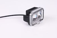 Luces LED Antiniebla/de Conducción Yongyou para Motocicleta y Automóvil, 6500LM, 12-50V, DRL, Faro de Trabajo con Bombilla Roja, Modelo YYZ-02